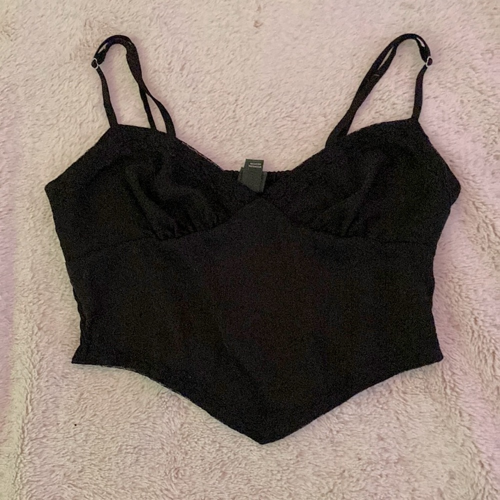 Wild fable lacy top